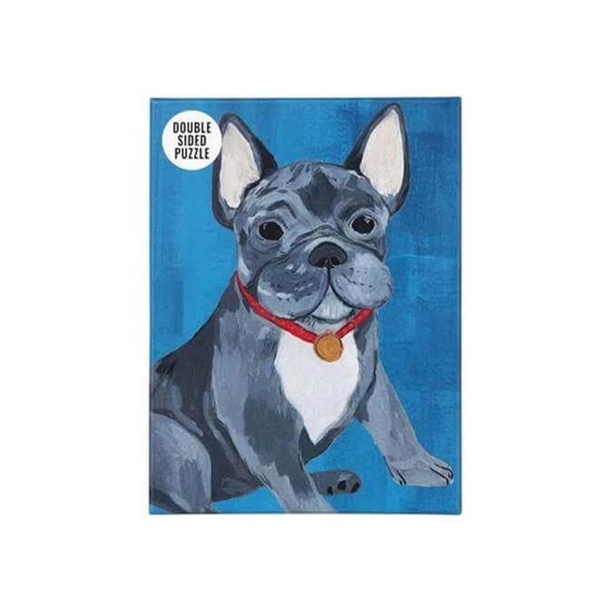 Double Sided French Bulldog Puzzle 100 Pieces